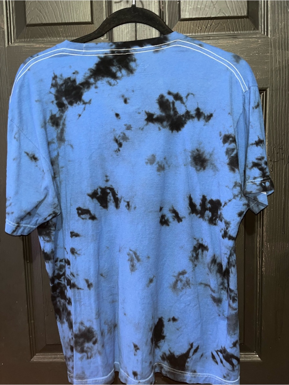 Hot Topic Large Ravenclaw Blue Tie-Dye T-Shirt and Navy Plaid Skirt Set - Picture 7 of 16